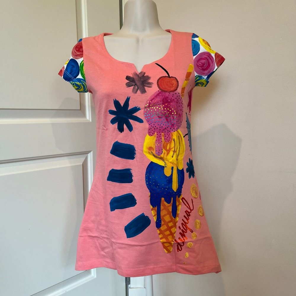 NWT Desigual Virginia Girls Tunic, sz 11/12